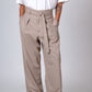 PANTALON CON CINTURON EN PRETINA