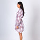 VESTIDO MIDI ASIMETRICO