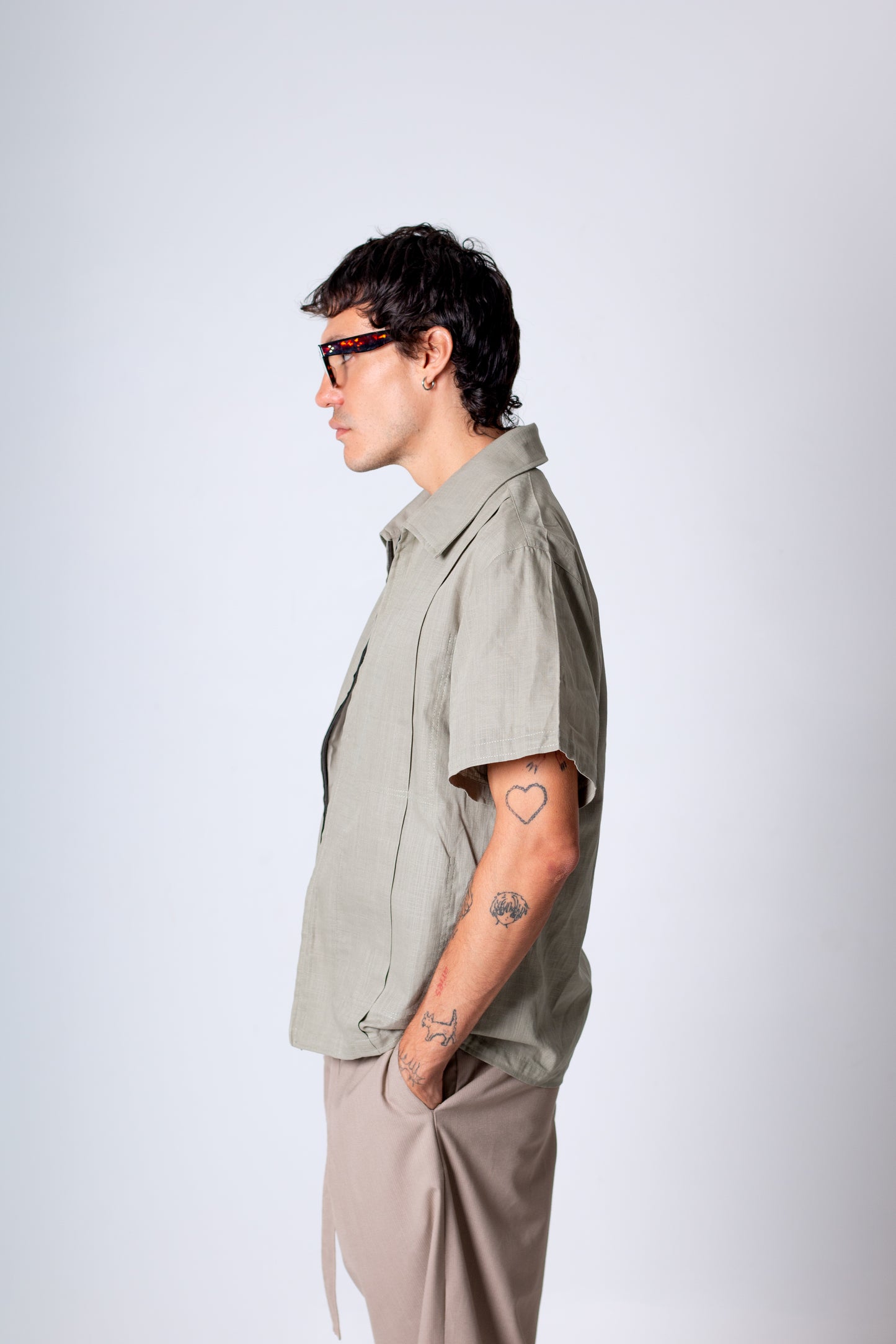 SOBRECAMISA BOLSOS INTERNOS